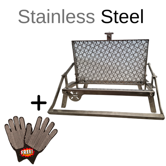 Stainless Steel Flip braai