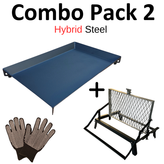 Flipbraai starter combo 2 (Hybrid steel)